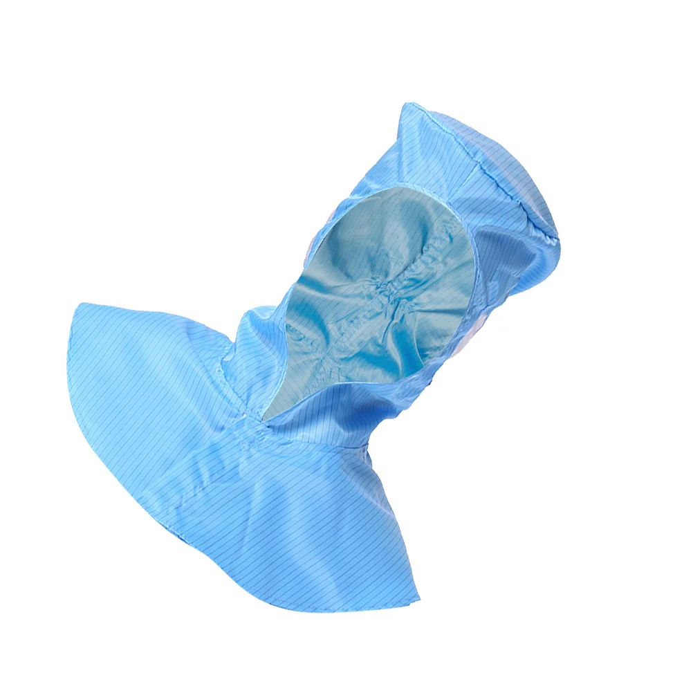 2Pcs Anti-Static Shawl Cap Breathable Ear Mesh Durable Dustproof Working Protective Hat for Electronics Semiconductor Pcb