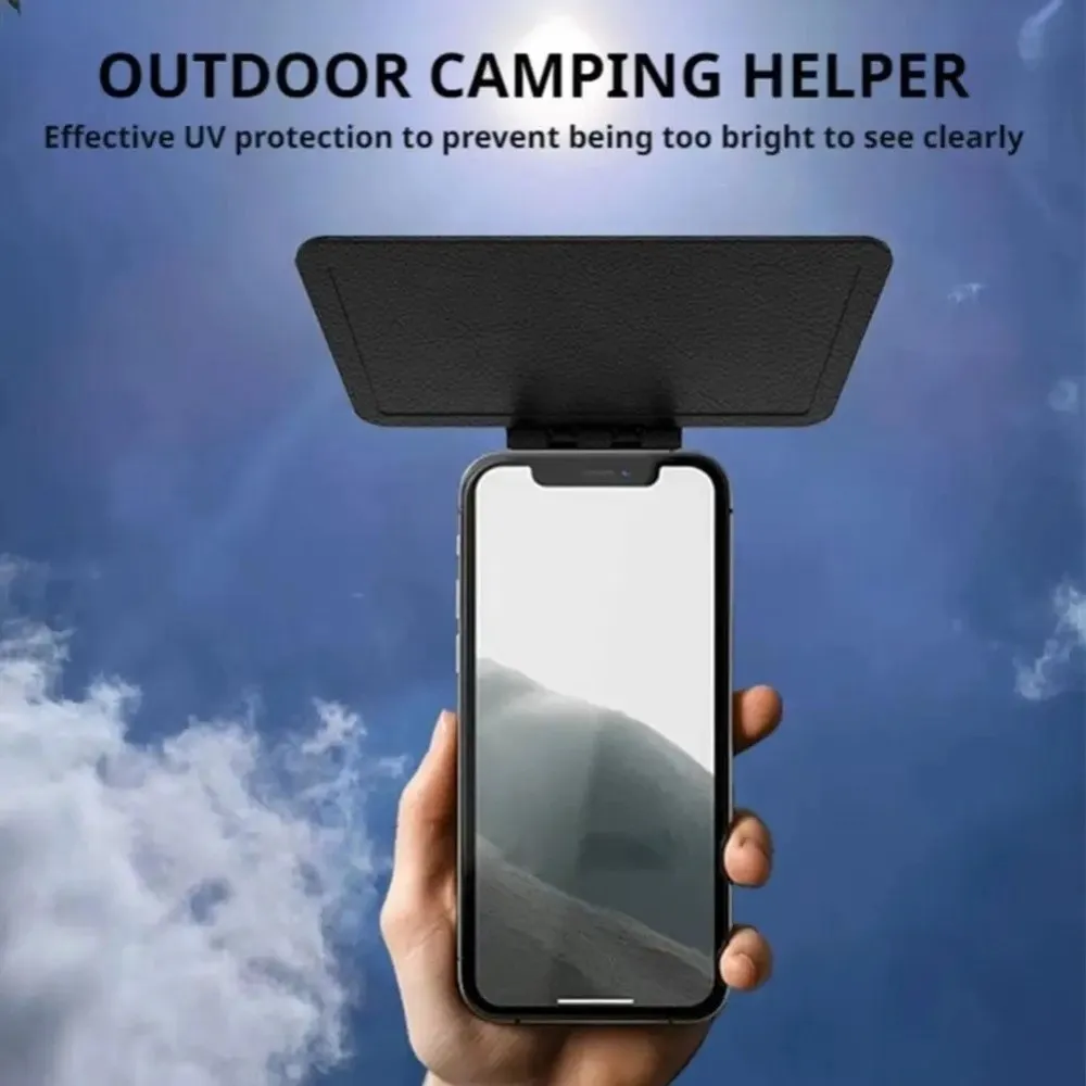 

Anti-Glare Car Mobile Phone Sunshade Adjustable Angle Screen Protector Phone UV Protection Sunshade Light Reduction Portable