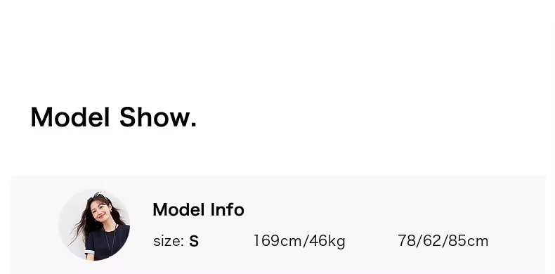 VIMLY Navy Casual Office Women's Suit 2026 Summer Contrast Folded Cuff Short Sleeve Tee Elastic Waist Straight Skirt Sets A6390