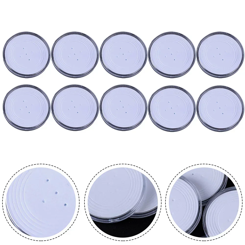 10pcs 70mm Transparent Round Coin Box Capsules Storage Coin Medal Collection Display Box Case Holder Containers Home Supplies