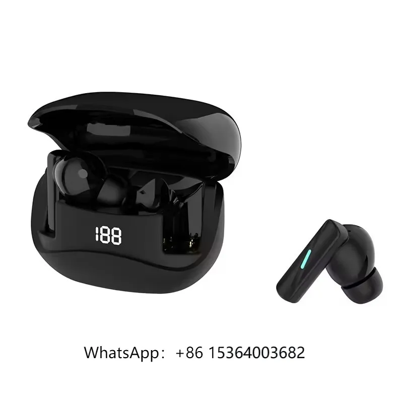 

HIFI Stereo TWS Earbuds for Mate 60 In-Ear True Wireless Sport Headset LED Battery Dynamic LED Display for Mobile Phone