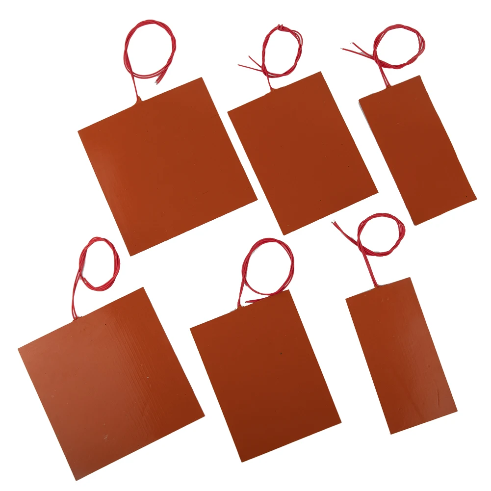 Electric Silicone Heating Plate Heater Pads Mat Flexible Heat Coil Fast Heating Stable High Temperature Performance