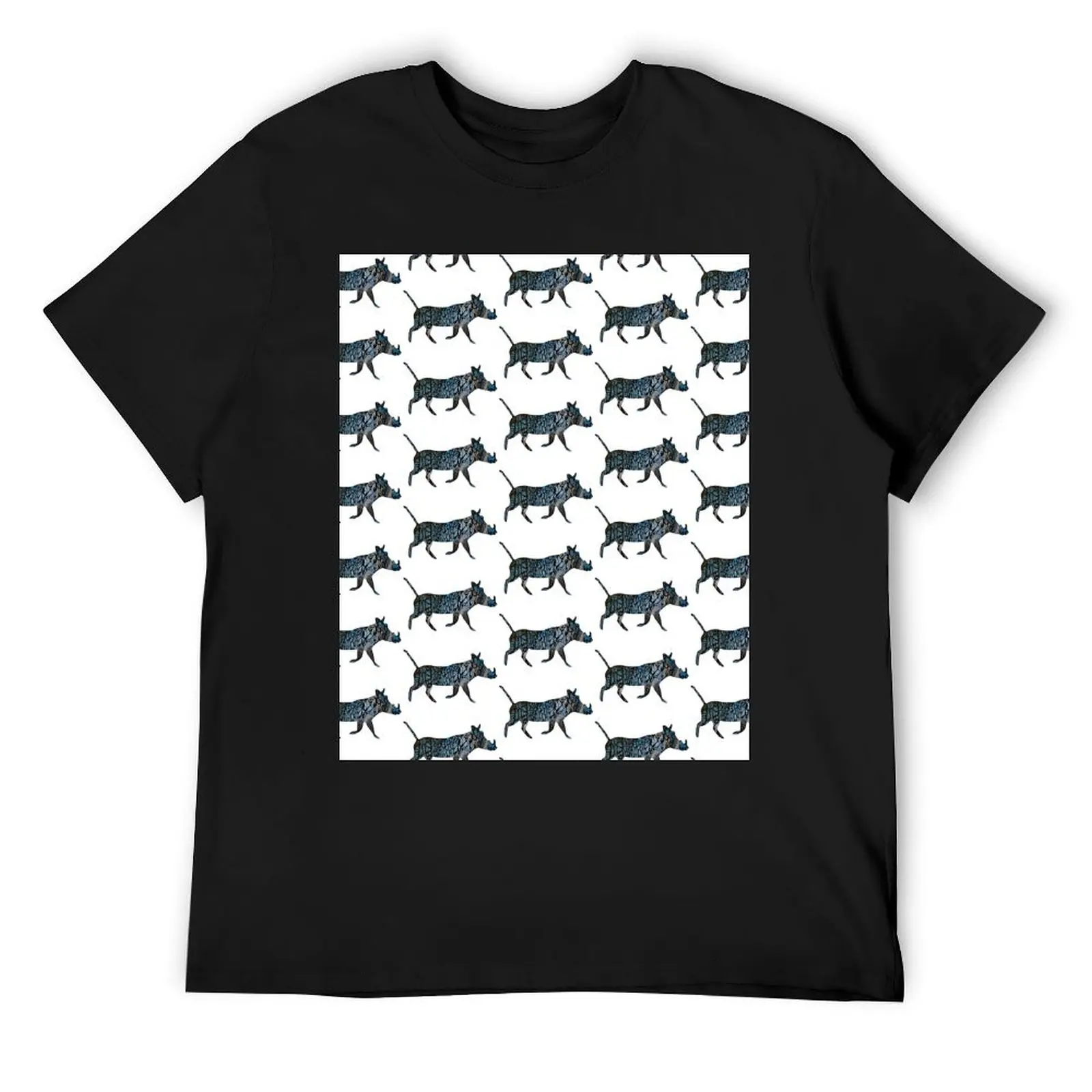 Warthog: silver & blue T-Shirt oversizeds oversized t shirt shirts graphic mens t shirts casual stylish