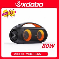 XDOBO Vibe Plus 80W Portable Bluetooth Speaker Wireless Soundbar BT5.0 Power Bank TWS Sound Box Boombox Audio Player