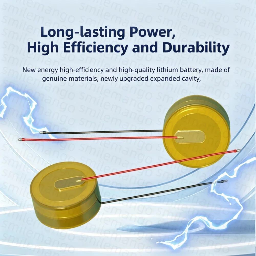 2-20PCS 3.6V 35mAh LIR1040 Steel Shell Button Battery for TWS Bluetooth Headset Battery
