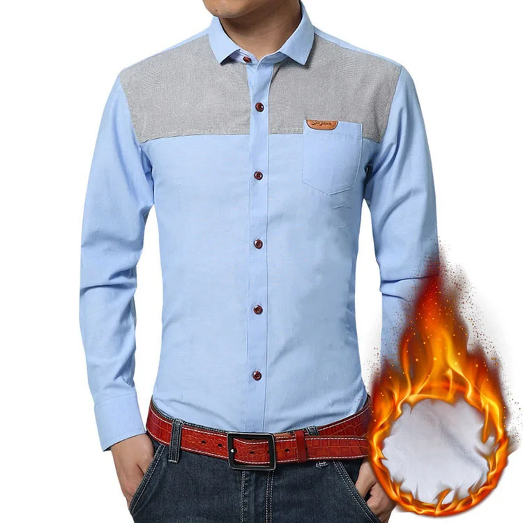 

Мужские джинсы Long Sve irt в Корейском стиле Slim Fit Casual ort Sve Jeans irt Thin M Garment No Ironing Requ...