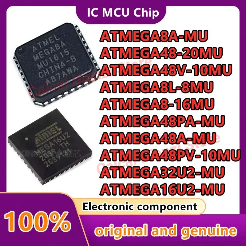 ATMEGA8A ATMEGA8L ATMEGA8 ATMEGA48A ATMEGA48PA ATMEGA48 ATMEGA16U2 ATMEGA32U2 ATMEGA48V ATMEGA48PV-10MU MU 16MU 8MU MCU QFN 32