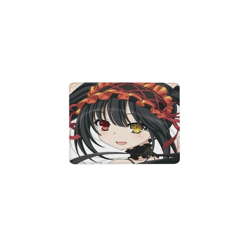 Computer Mouse Pad Small Tokisaki Kurumi Gaming Mousepad Anime Desk Gadgets Keyboard Mat Offices Accessories Office Rug Gamer