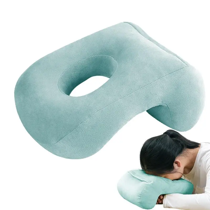 Soft Neck Pillow Office Rest Pillow Students Desk Sleeping Lunch Break Nap Pillow Soft Travel Pillow For Home School Office