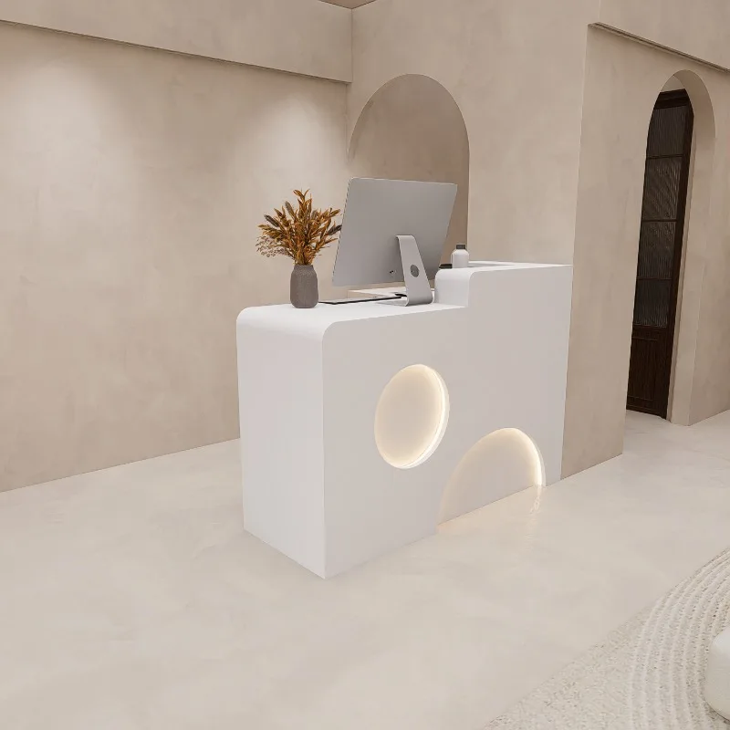 

Organizers Modern Reception Desks White Beauty Shop Luxury Bar Hotel Restaurant Reception Desks Design Bureau Trendy Furniture