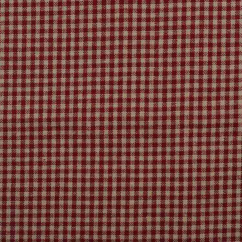 L100cm X W145cm Vintage Plaid Check Yarn Dyed Washed Pure Cotton Fabric Designer Shirt Slip Dress DIY Sewing Material Textile