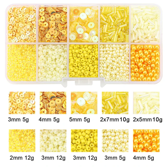 Tschechischer Charme Kristallglas Perlen Pailletten Box für Schmuck herstellung Kits DIY handgemachte Tasche Schuhe Kleidungs stücke Stickerei Nähset – Detail 14