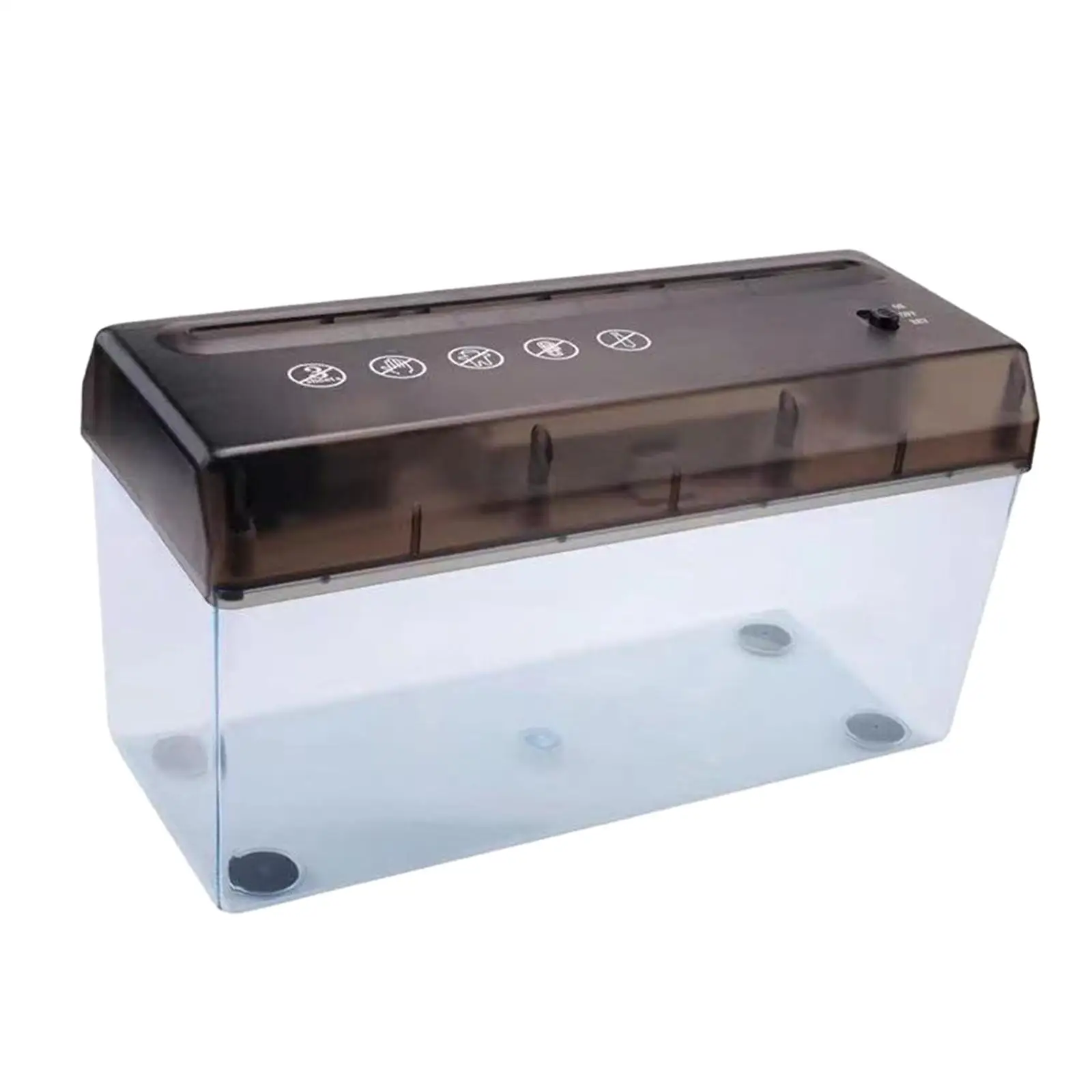 Small Electric Paper Shredder for A4 Home Use Portable USB Desktop Stationery Secure Bills Receipts Cutter