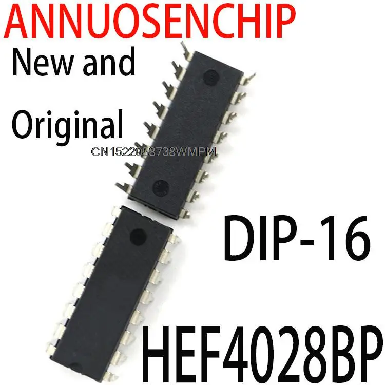 

100 шт./лот Новый и оригинальный CD4028 HEF4028 HCF4028 DIP-16 новый оригинальный CD4028BE HEF4028BP