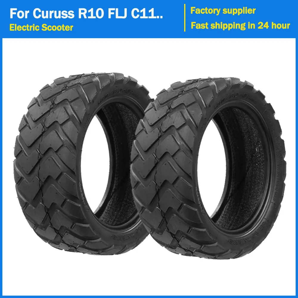 

80/60-6 Vacuum Tire for Curuss R10 FLJ C11/T11 Electric Scooter Kickscooter Tyre Pneumatic Wheel 10 Inch Rubber Anti-Slip Tires