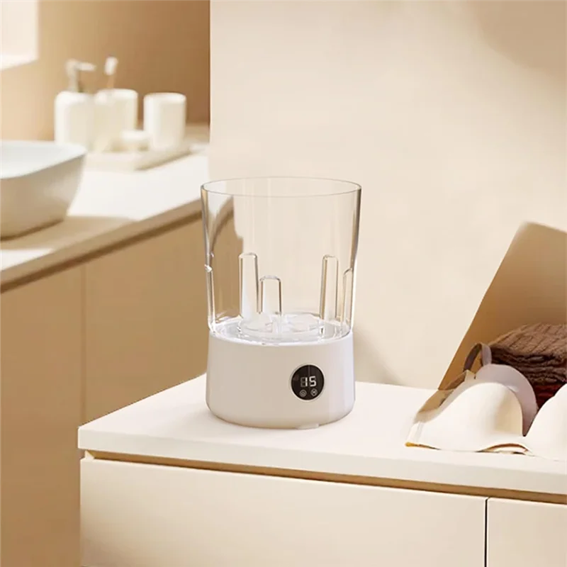 A88E-Portable Washing Machine 1.5L Mini Laundry Machine Rechargeable Socks Cleaner Clothes Washer For Commercial RV Indoor