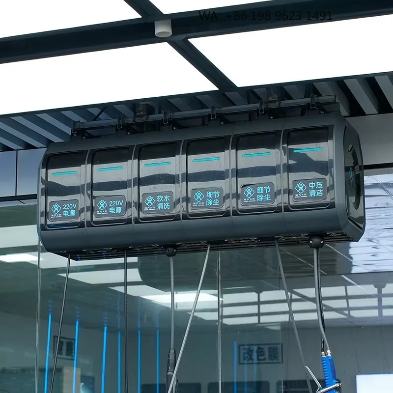 Combined Air Hose Reel Cabinet Box, Freely Combinable Roller for Commercial Car Wash Service Equipment