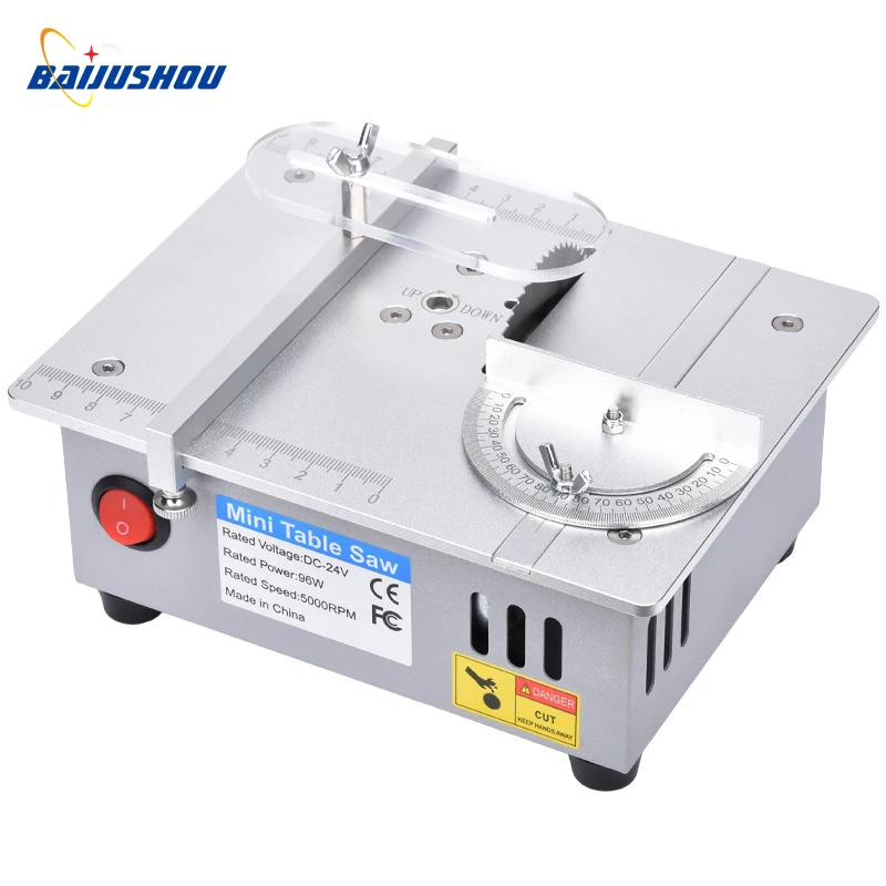 

S3 Mini Table Panel Saw Woodworking Electric Small Bench Saw Handmade DIY Hobby Model Crafts Cutting Tool 775 Motor 63mm/2.5inch