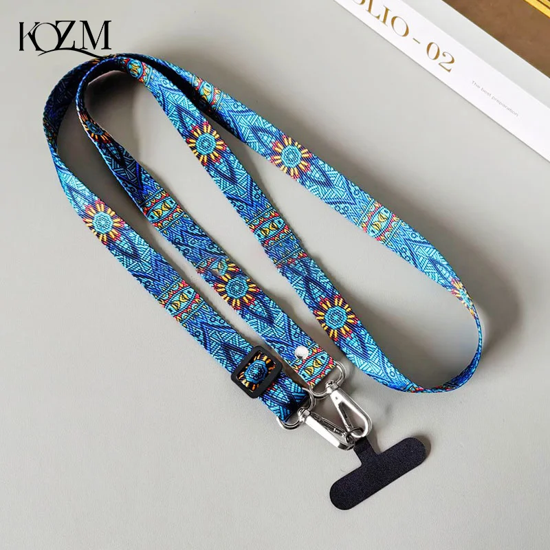 قابل للتعديل الهاتف المحمول الحبل Crossbody الرقبة حزام معلق الحبل مفتاح مكافحة فقدان حبل مع طوقا العالمي لجميع جراب هاتف