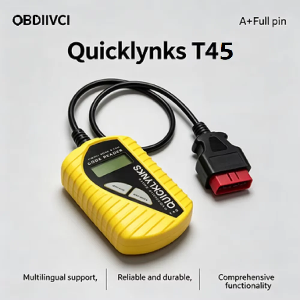 

For OBDIICAT T45 OBD2 Scanner, OBDII/EOBD+CAN Code Reader, Read Clear Fault Codes, Check Engine Light, Universal Car Diagnostic