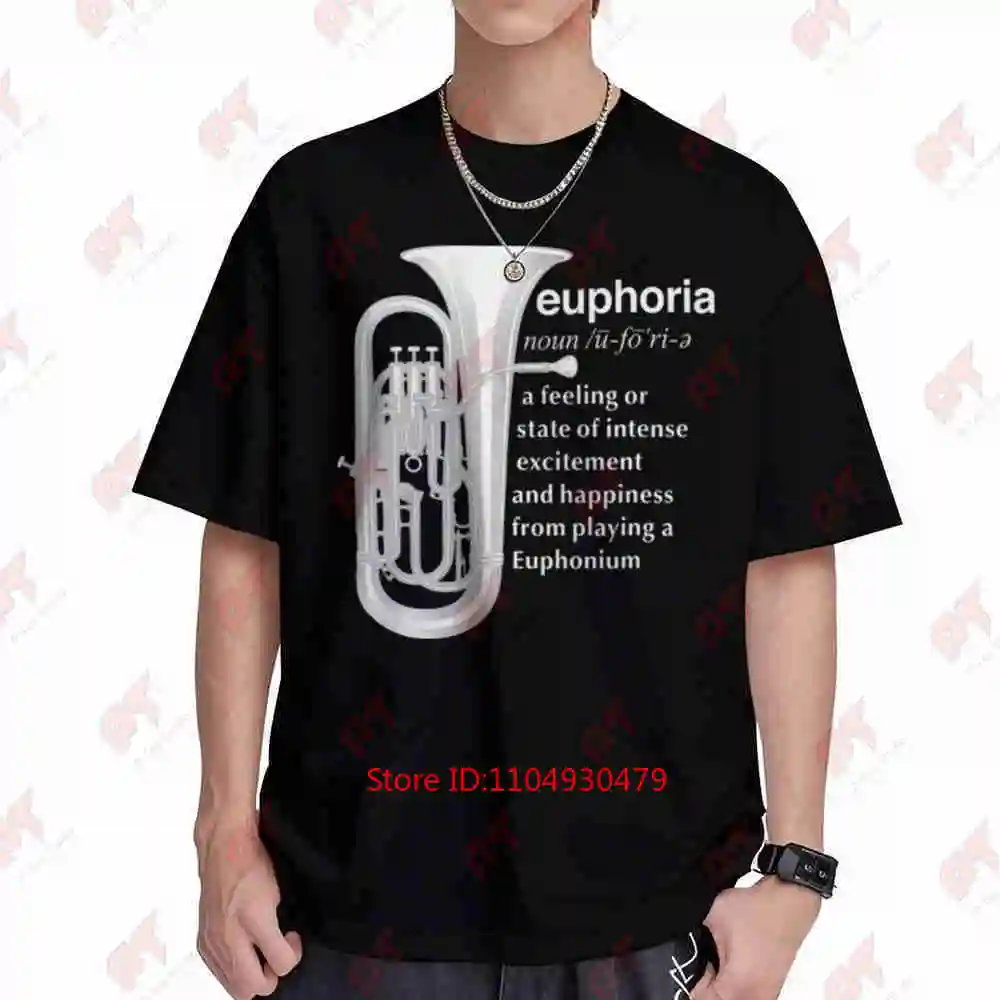 Euphonium Short Sleeve Tee 100% Cotton T-Shirt
