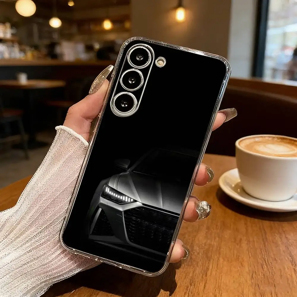 

Cool Sport Berline A-AudiS Phone Case For Samsung Galaxy S24 S25 S23 S22 S21 Plus S24 S25 Transparent Cover Case
