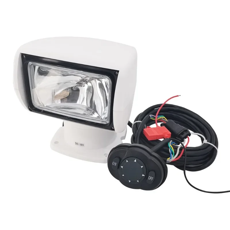 Marine Yacht Searchlight 12V/24V High Power Speedboat Search Headlight
