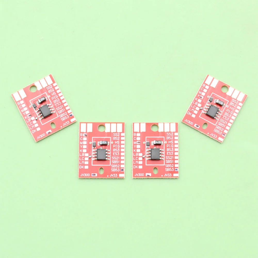 SB53 For Mimaki JV300 SB53 ink chips auto reset chip for Mimaki JV300 CJV150 CJV300-160 permanent chips