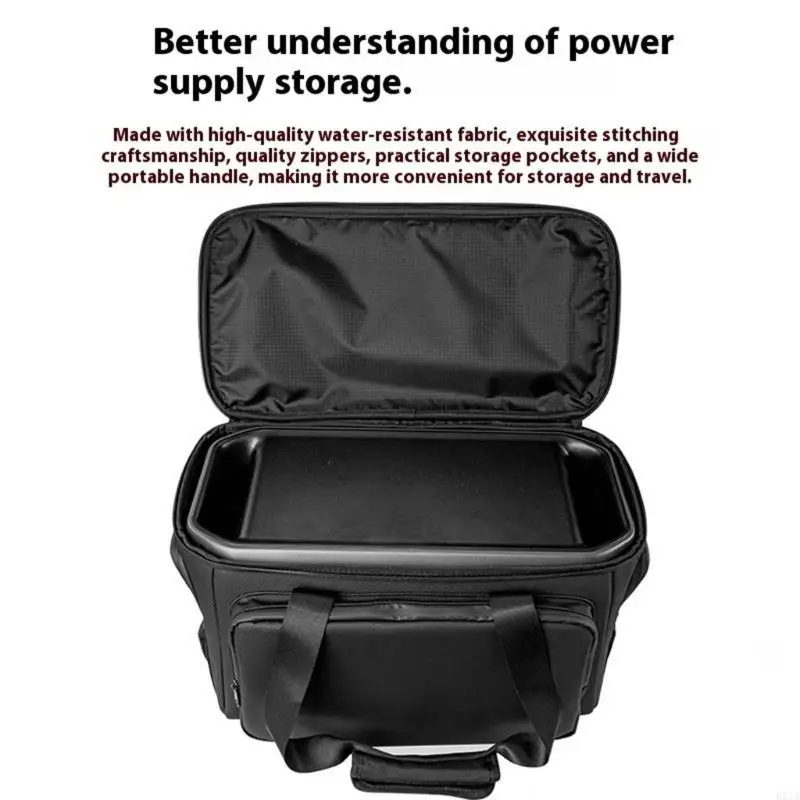 

High Capacity Strong Carrying Case With Multiple Pockets For Power