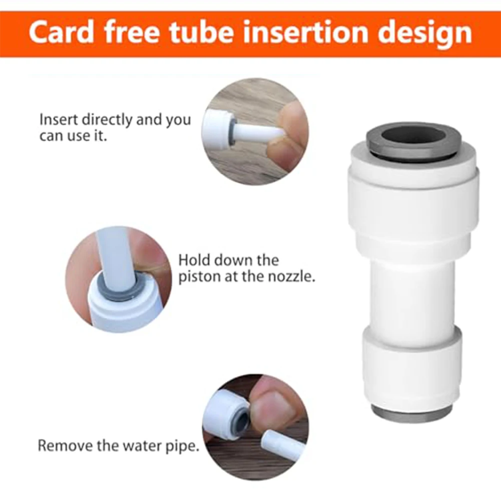 For Reverse Osmosis Systems Quick Connector Water Filter Fitting For Commercial Beverage Dispensing Vibration-resistant Seal