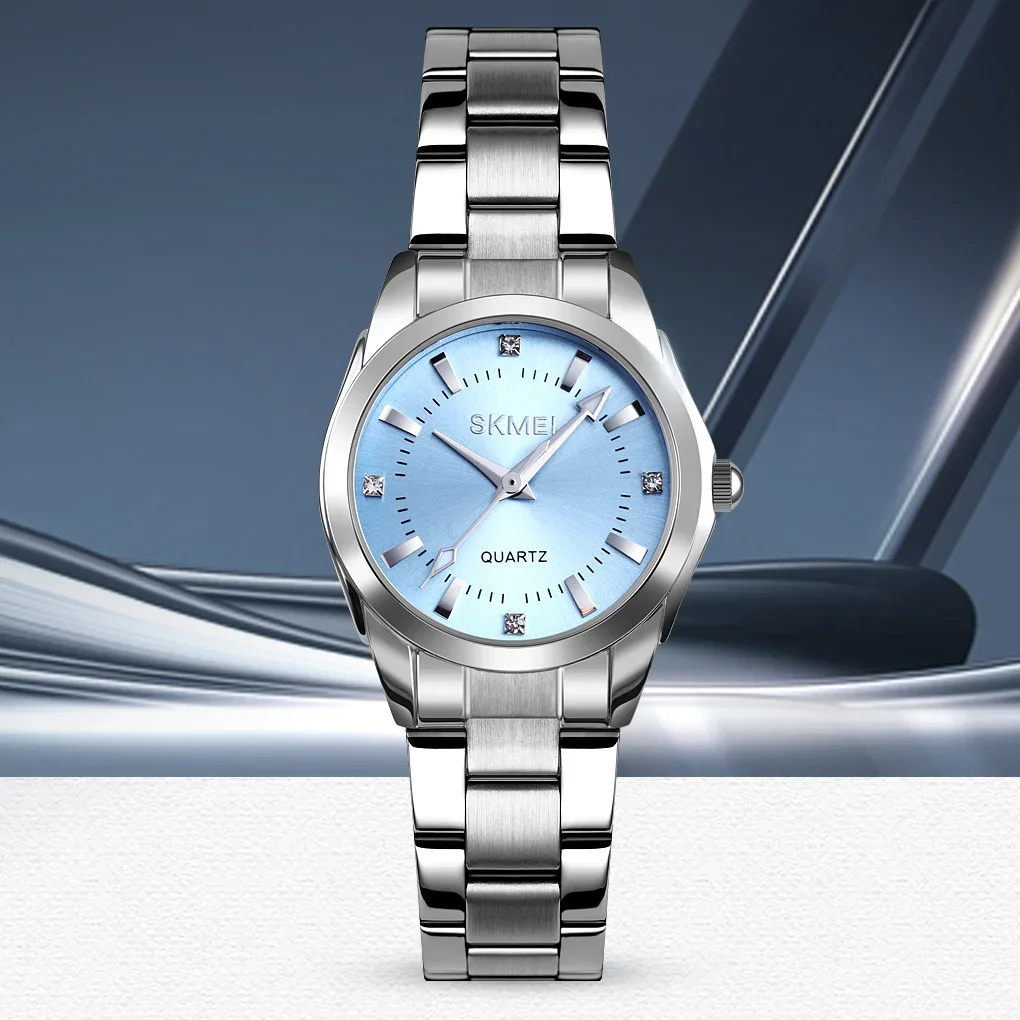 SKMEI1620-Montre à Quartz Simple pour Femme, Mince, Luxe, Mode