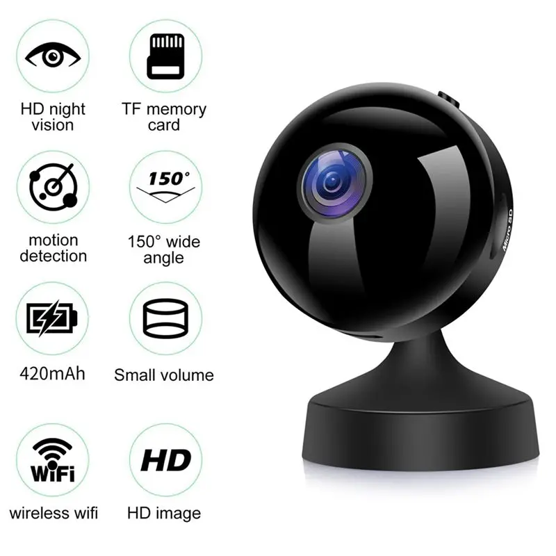 ABVO-2X Wireless Security Camera Outdoor, 1080P Security Camera Wifi With Outdoor Night Vision Surveillance Indoor Home