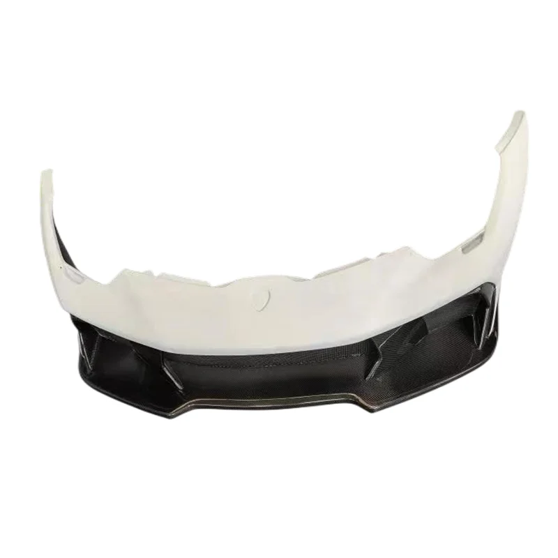 

V Style Half Carbon Fiber Front Bumper Rear Bumper Diffuser Body Kit for Lamborghini LP610-4 LP580 Huracan