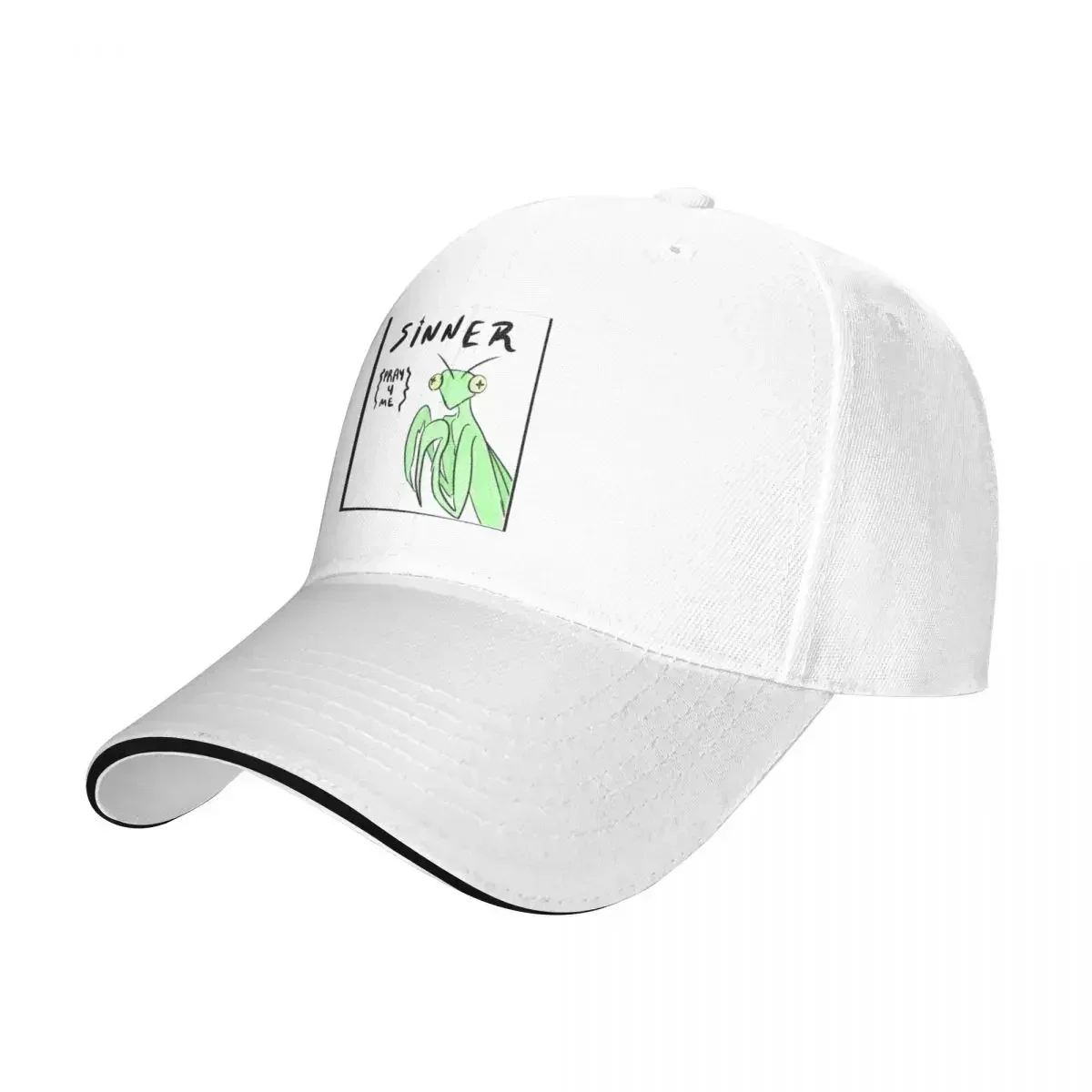 SINNER{PRAY 4 ME} MANTIS قبعة بيسبول أنيمي Sunhat قبعة مخصصة للرجال والنساء