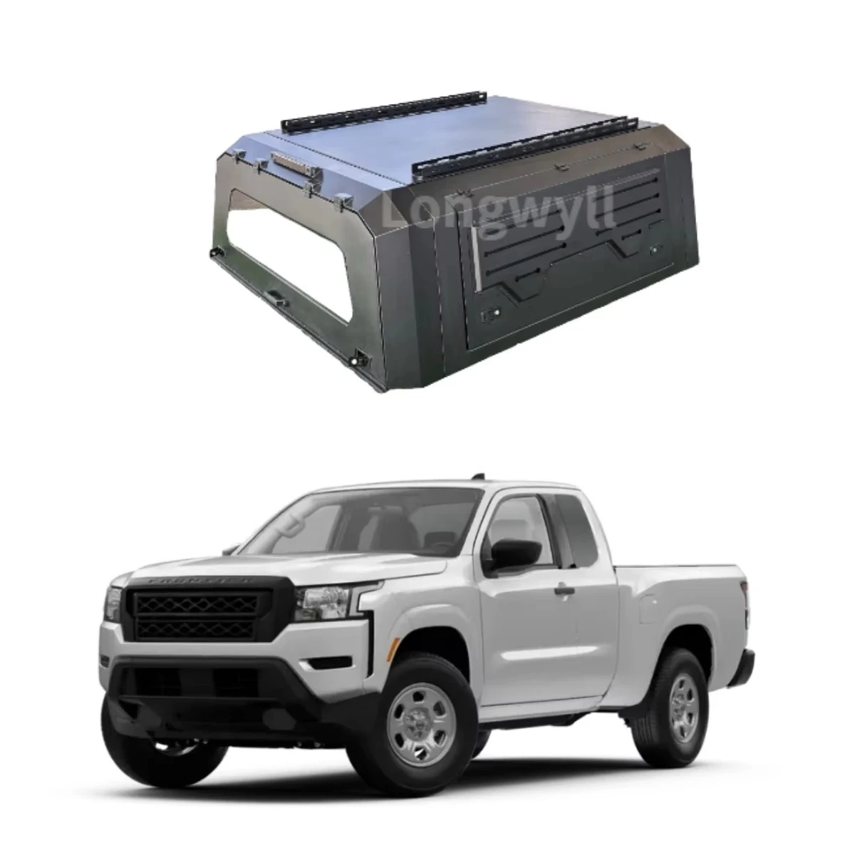 

Сверхмощный чехол из алюминиевого сплава, водонепроницаемый антикоррозийный топпер SmartCap для грузовика Frontier, кровати, кемпера, хвостовой коробки, пикапа