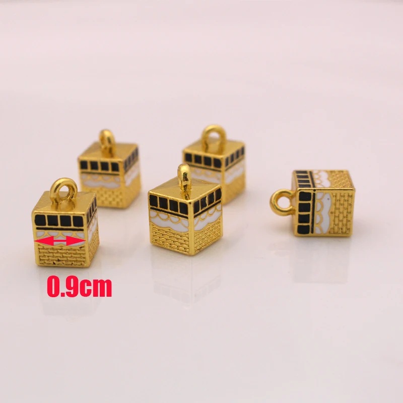 Islam muslim kaaba in mecca pendant muslim charm 5 pcs /lot