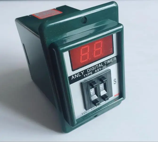digits programmable timer delay relay ASY-3D Delay Timer Time Relay 8PIN DC12V DC24V AC110V AC220V AC380V
