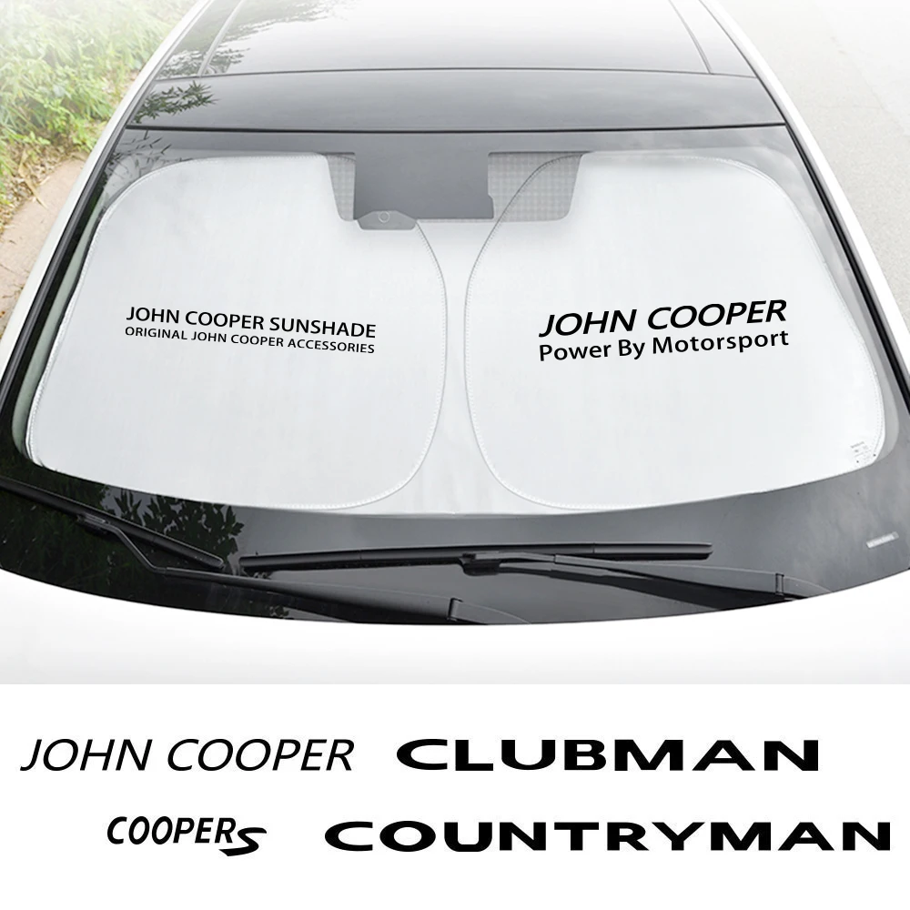 

Car Windshield Sunshade Cover For Mini John Cooper R56 F56 Countryman R60 F60 Clubman F54 R55 Coopers R50 F55 Auto Accessories