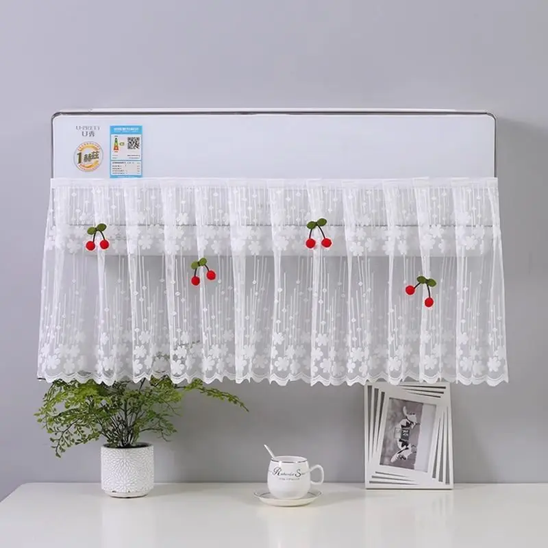 Air Conditioner Covers Summer Anti-direct Blowing Protect Family Wall Mounted Lace Breathable Household Decoration Romantic Ins