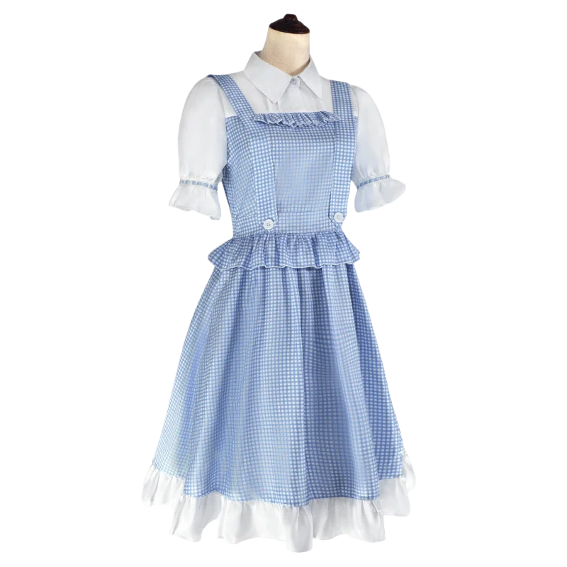 Game Identity Ⅴ Dorothy Cosplay Costume For Little Girl Dorothy Cosplay Costume Interpretation Star Lolita Dress Set For Women