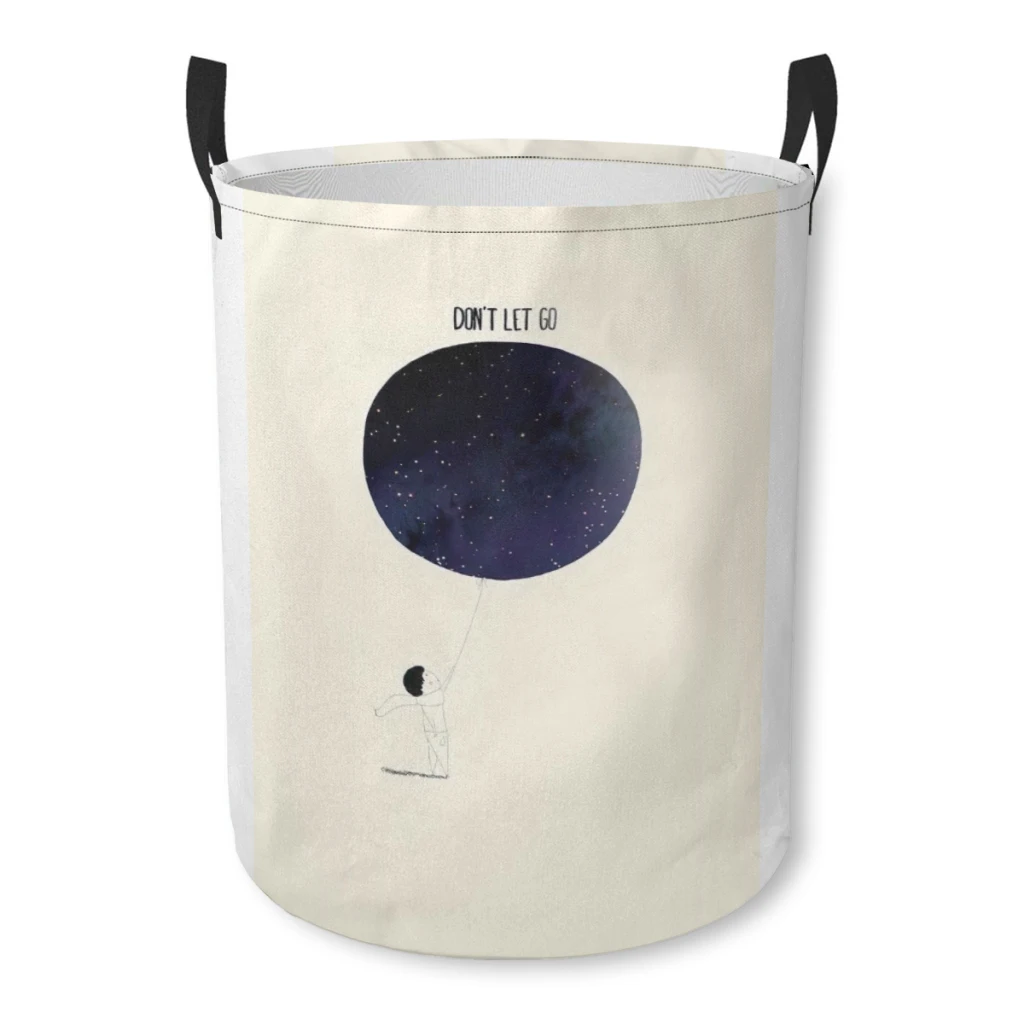 Laundry Basket The Little Prince of the Planet Fabric Laundry Moving Folding Dirty Laundry Basket