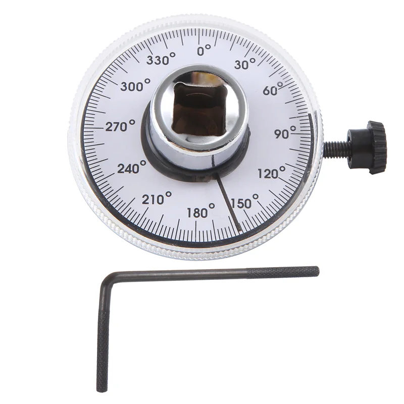 AB34-1/2 Inch Torque Gauge Wrench Torque Measuring Instrument Angle Meter Indexer