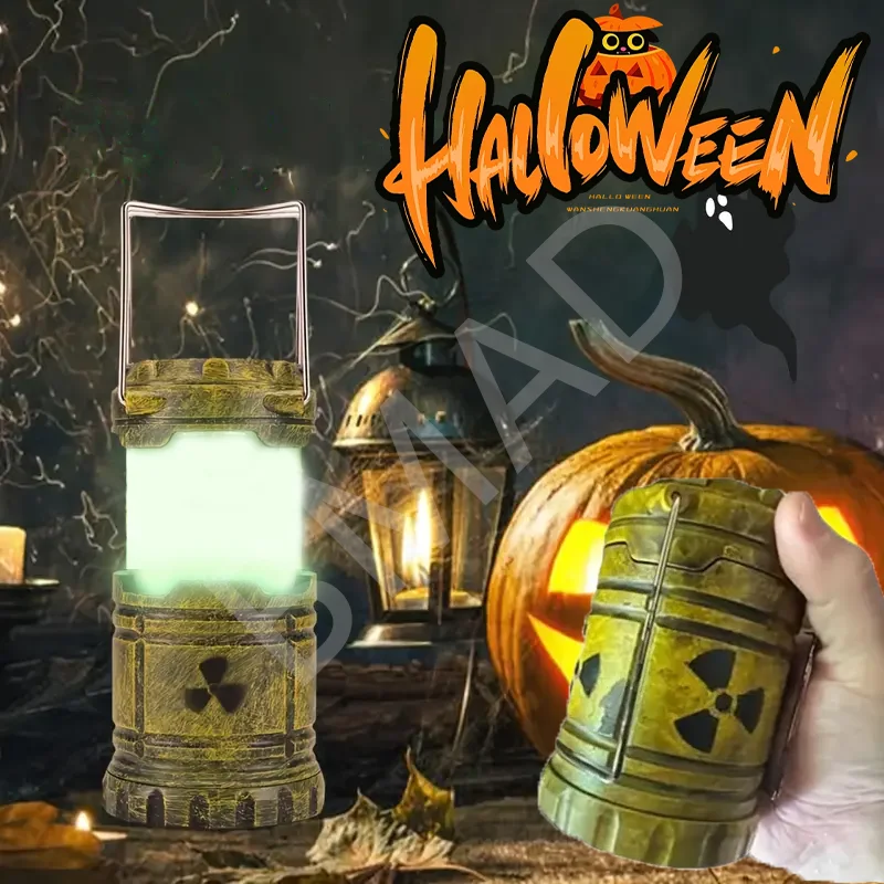 

2PCS Nuclear Reaction Simulation Portable lantern Mini Handheld Reactor Doomsday Illuminator Halloween Decoration Gifts
