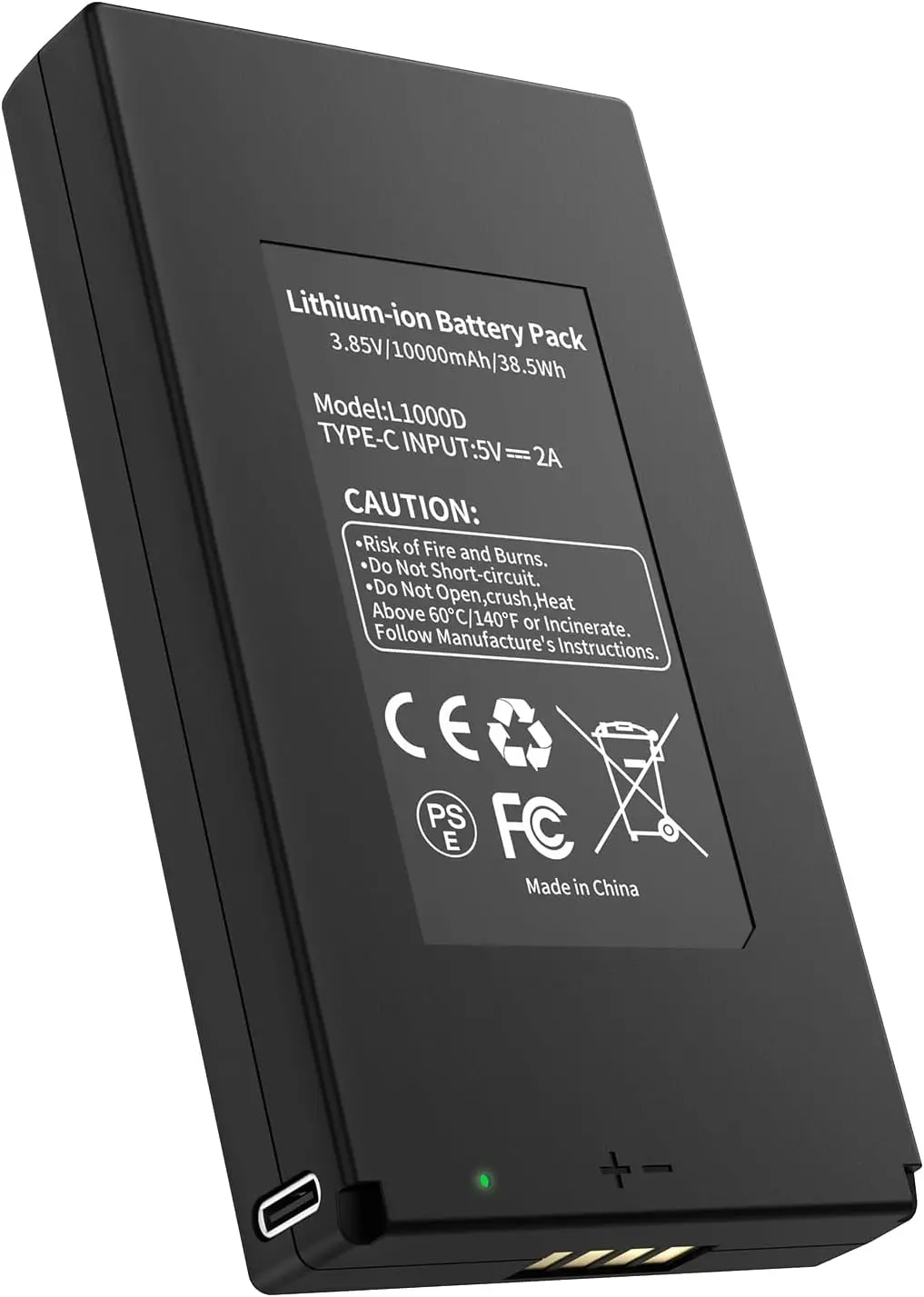 

10000mAh Rechargeable Battery Pack for GardePro Trail Camera E6P, E6PCF, E8P, E8PWF, X60P, X60PMB
