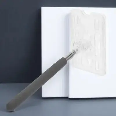 بطاقة ركن السيارة قضيب لعبة السيارات مرنة تلسكوبي حامل دفع مواقف السيارات لحامل الدفع إلى ممر الدم