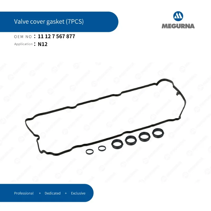 

N12 Engine Valve Cover Gasket For MINI Cooper R55 R56 R57 R58 R59 R60 R61 Peugeot 207 Citroen C3 C4 Car Accessories 11127567877