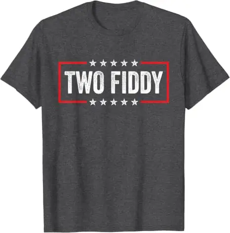 Two Fiddy America T-Shirt zum 250. Geburtstag, Y2k, 4. Juli, Two Fiddy George Washington Grafik-Outfit, USA-Flagge, patriotisches Adler-T-Shirt – Detail 8