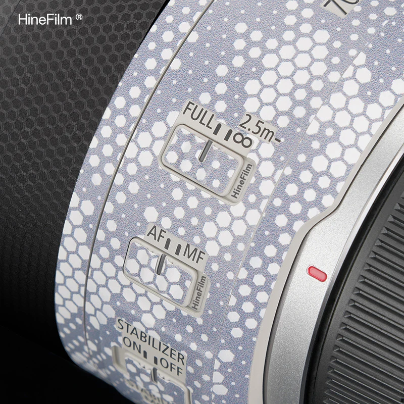Hinefilm Skin для Canon RF70-200 F4, наклейка на объектив 70200, крышка для Canon RF70-200 мм F4 L IS USM, наклейка на объектив, пленка