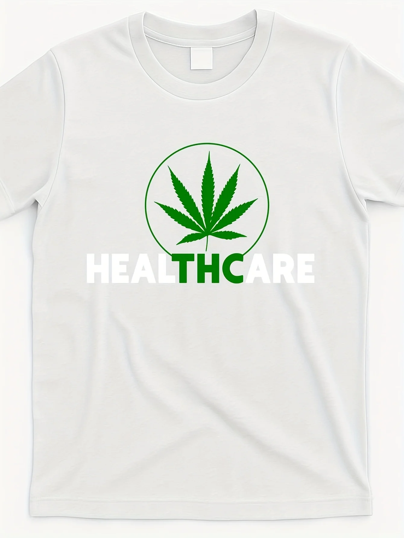 

Cat & Weed Graphic T-Shirt - 100% Cotton S-XXXL, Pet/Stoner Tee