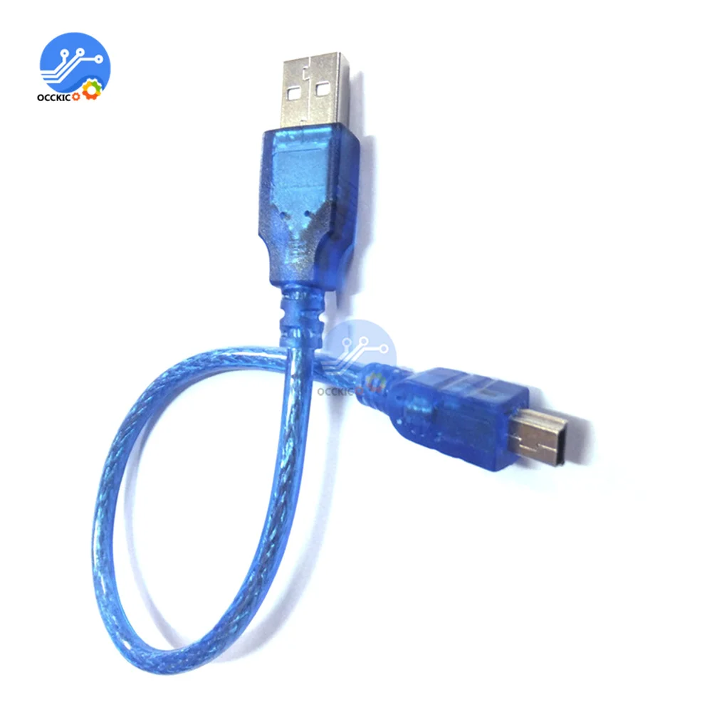 30CM 50CM 100CM Cáp USB USB 5pin T-Đầu T-Cổng Mini 5P 2.0 Cáp Dữ Liệu Cho MP3 MP4 Người Chơi Máy Ảnh Kỹ Thuật Số HDD